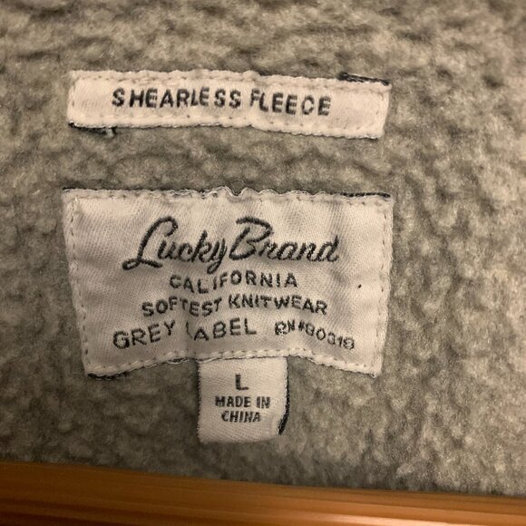 Lucky Brand Aztec Fleece - Picture 3 of 4